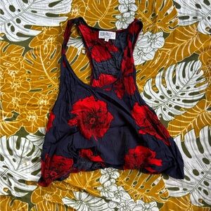 XIX Palms Honolulu brand. Hibiscus crop top